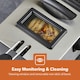 image 8 of GEEPAS Deep Fat Fryer 3L | Food Grade Stainless Steel with Viewing Window, Silver