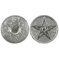 Something Different Pentagram Incense Holder - Silver - One Size