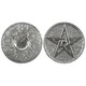 image 1 of Something Different Pentagram Incense Holder - Silver - One Size