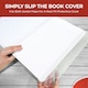 image 3 of Pack of 10 A4 Clear Exercise Book Covers by Janrax