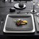 image 9 of Villeroy & Boch Manufacture Rock Noire Square Flat Plate