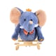 image 8 of HOMCOM Rocking Horse Ride on Toy Seat Belt Safety Toddler Elephant Music