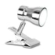 image 1 of ValueLights Adjustable Clamp On Desk Lamp Spotlight In Polished Chrome Finish