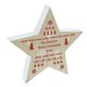 image 6 of Personalised Christmas Fair Isle Wooden Star Ornament