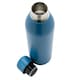 image 2 of XD Collection Recycled Stainless Steel 500ml Thermal Flask - Blue - One Size | Blue | One Size