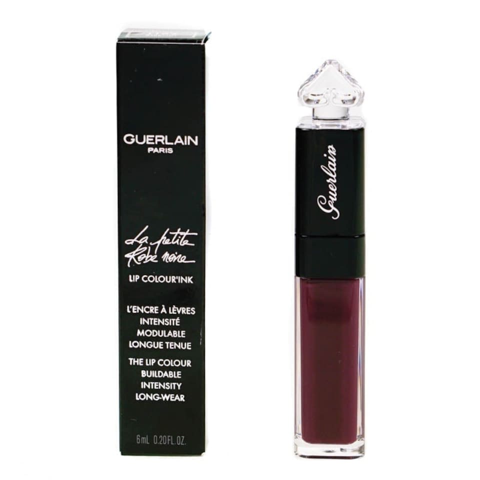 image 1 of Guerlain Lipstick La Petite Robe Noire L162 Trendy Berry Purple Lip Stick N/A