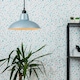 image 3 of ValueLights Retro Style Silver Metal Easy Fit Ceiling Pendant Light Shade