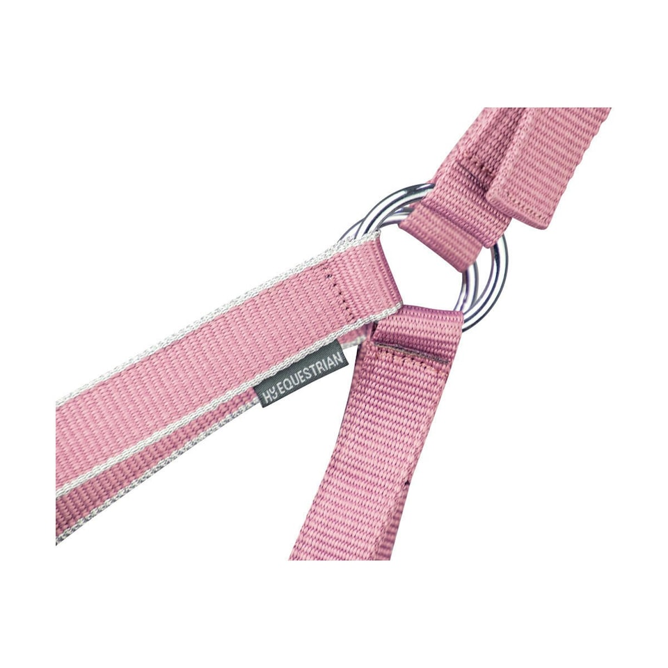 image 1 of Hy Synergy Horse Headcollar - Grape/Silver - Pony