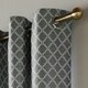 image 2 of Wold Ring Top Lined Curtains - 168cm x 137cm - Latte