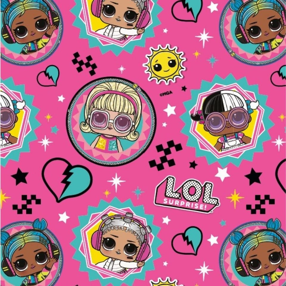 image 1 of LOL Surprise 4m Roll Wrapping Paper