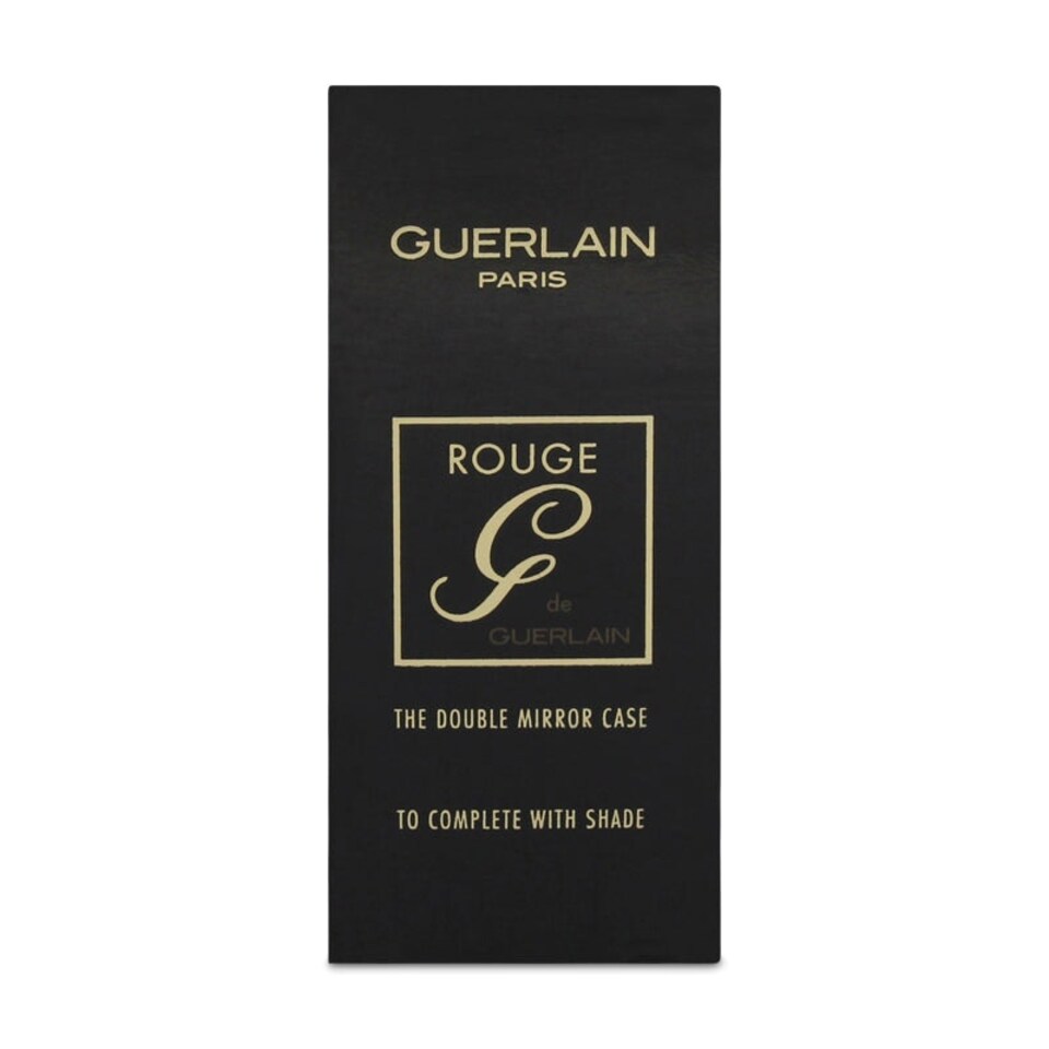 image 1 of Guerlain Rouge G The Double Mirror Lipstick Case Pied De Poule N/A