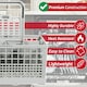 image 5 of SPARES2GO Cutlery Basket Caddy Cage for AEG Dishwasher (Removable Handle, 240mm)