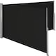image 1 of Double-sided retractable awning and privacy screen | Black | black | 1