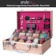 image 5 of Dawn Till Dusk Make Up Large Storage Vanity Case Set 80pc - Rose Gold