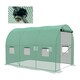 image 1 of Outsunny Polytunnel Green House with Sprinkler System, Wide Door, 4 x 3(m)
