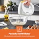 image 3 of GEEPAS 150W Hand Mixer, Electric Whisk - 7 Speed, White