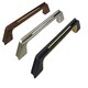 image 4 of Golden Grace Kappa Unique Design Premium Cabinet Cupboard Pull Handles in Black & Gold Finish - 160mm | Black