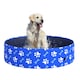 image 1 of PawHut Dog Swimming Pool Foldable Pet Bathing Shower Tub Padding Pool Φ120cm L