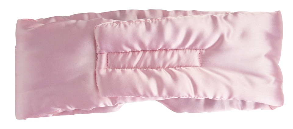 image 1 of Brushworks Cushioned Satin Sleep Mask