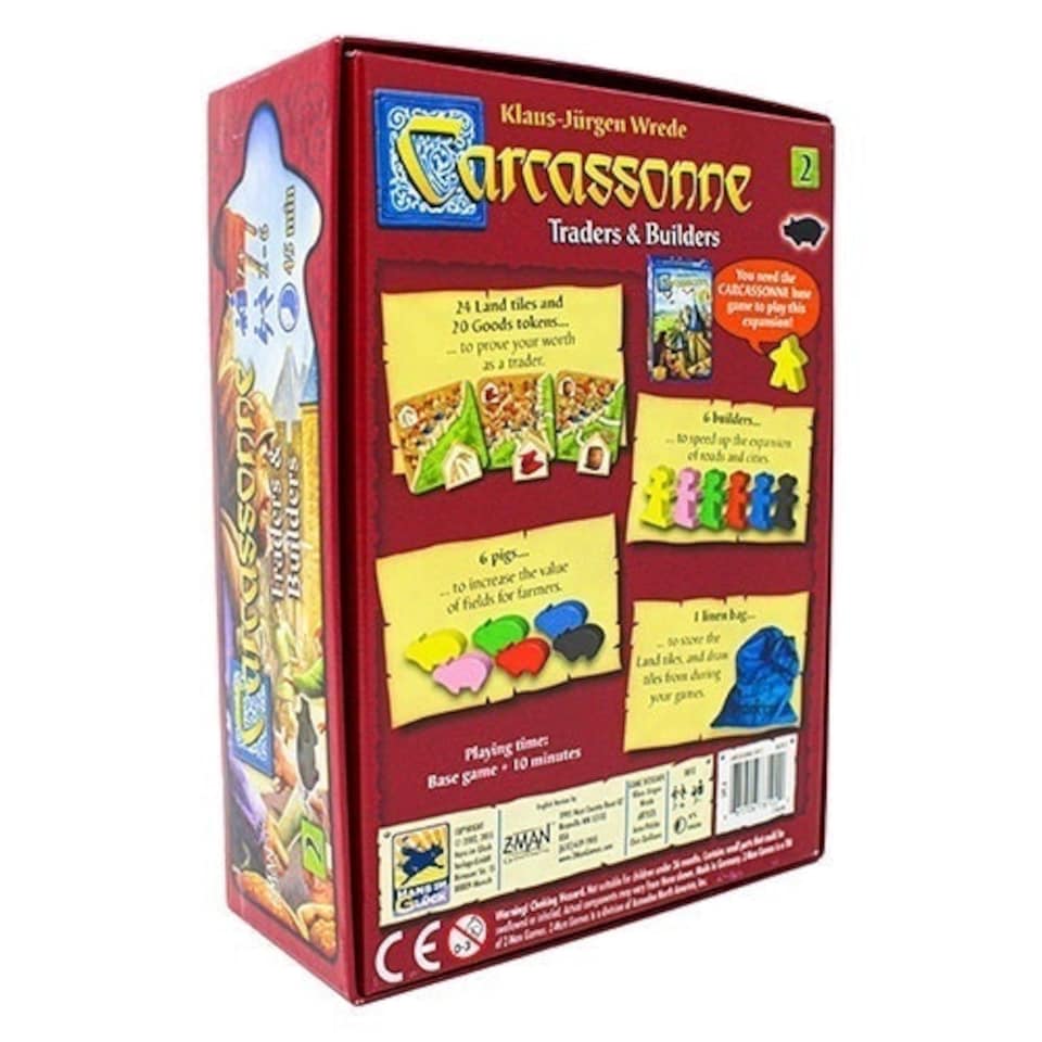image 1 of Carcassonne: Traders and Builders Expansion