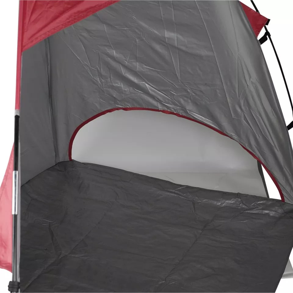 image 1 of Portable Red Beach Tent