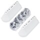image 10 of SPARES2GO Drum Paddle Lifter for Proline FP610W Washing Machine (Pack of 3)