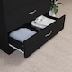 image 8 of Vida Designs Riano 2 Door 2 Drawer Wardrobe With Shelf & Clothes Rail, Black