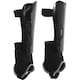 image 2 of Precision Unisex Adult Origin.0 Shin Guards - Black/Black - L