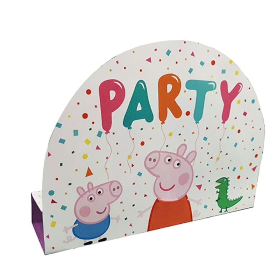 Peppa Pig Stand-Up Invitations With Envelopes - Pack of 8