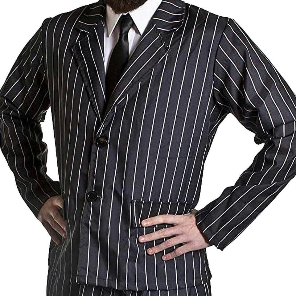 image 1 of Evil Orphan Catcher Costume Black | L