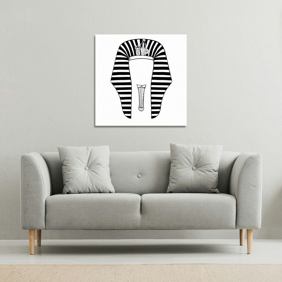 image 1 of Tutankhamun (Canvas Print) 127 x 127 x 4cm