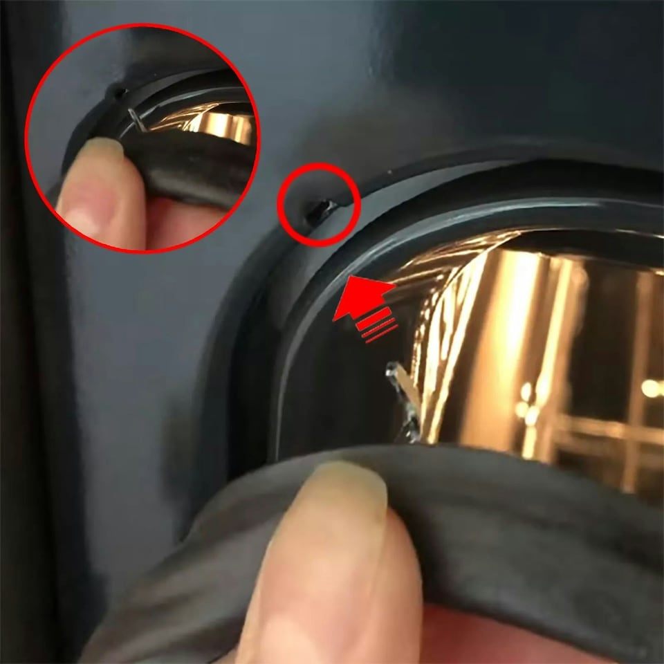 image 1 of SPARES2GO Main Rubber Door Seal compatible with Cooke & Lewis  CLFSB60 CSB60 CSB60A OVFO60 Oven Cookers