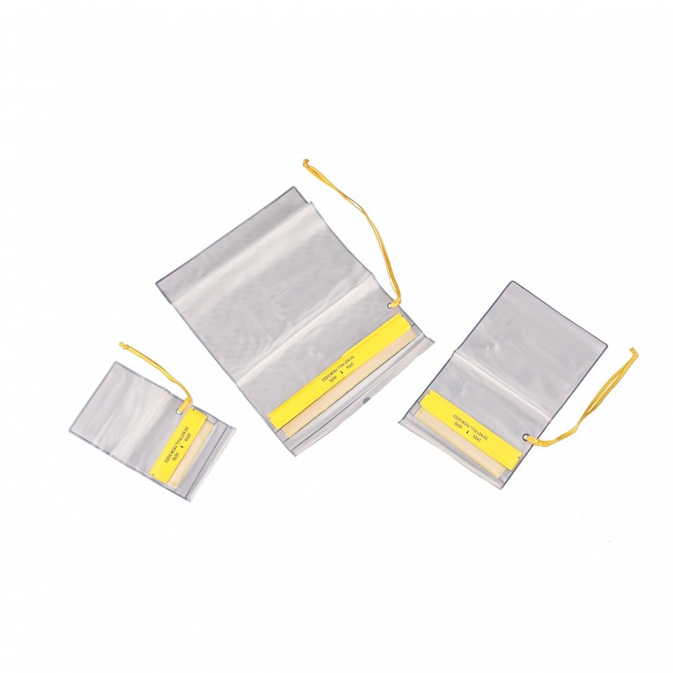 image 1 of Set of 3 Travel Waterproof Bags for Cameras Maps Mobile Phones Documents Money | Clear