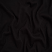 Minerva Core Range Black Mini Waffle Textured Stretch Knit Fabric for Dressmaking, 150cm / 59" Wide - per metre