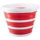 image 1 of Averill Red White Collapsible Bucket