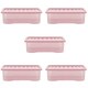 image 7 of Wham Crystal 5 x 32L Stackable Plastic Storage Boxes with Lids Blue