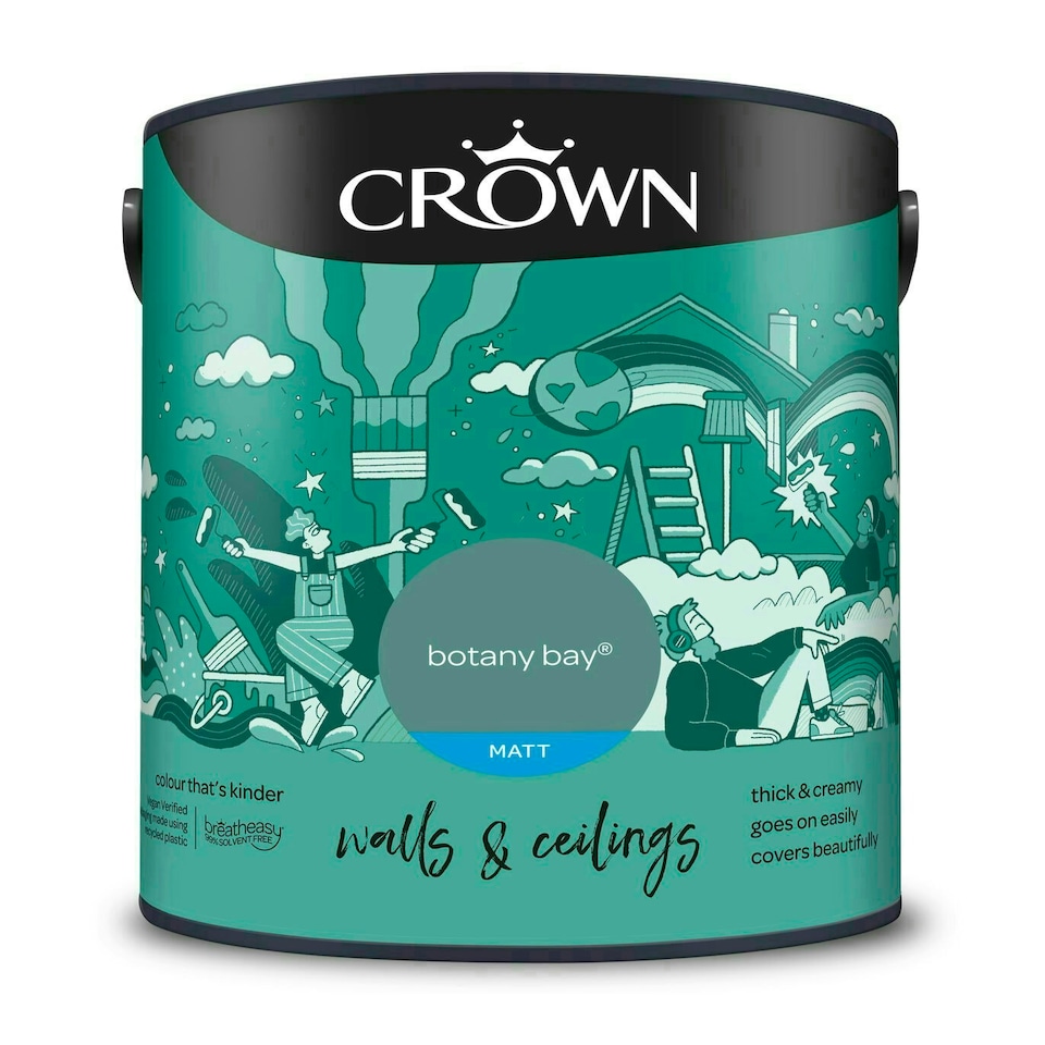 image 1 of Crown Matt Emulsion Botany Bay 5L