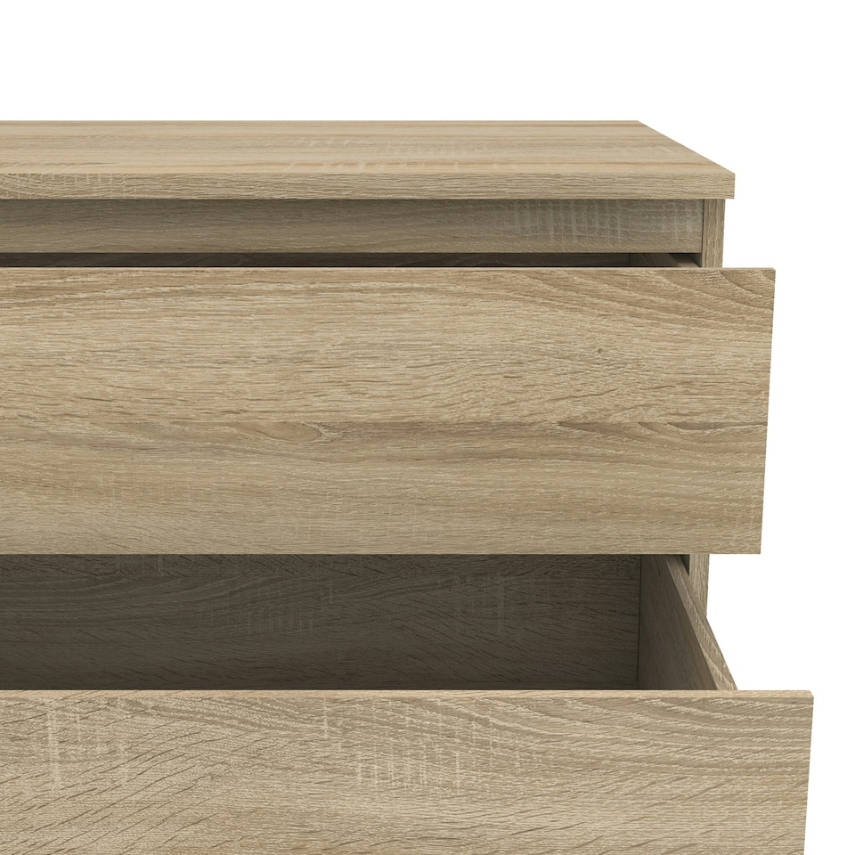 image 1 of Nova Chest of 3 Drawers in Oak