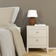 image 7 of Madrid Bedside Table 2 Drawers in Cashmere N/A