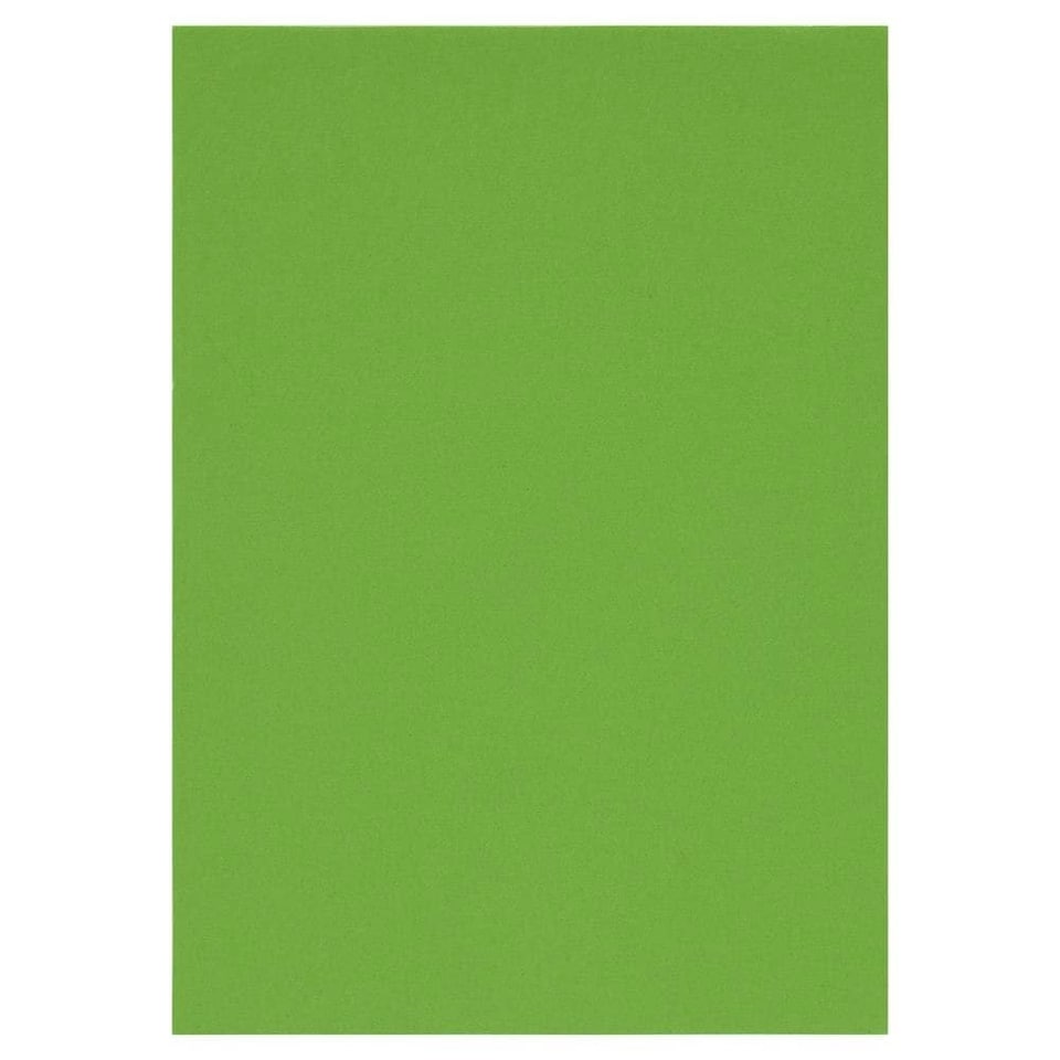 image 1 of Pack of 50 Sheets A4 Parrot Green 160gsm Card by Premier Activity