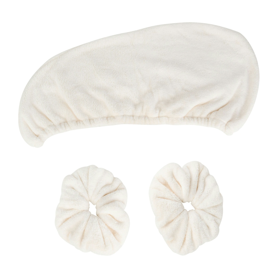 image 1 of So Eco Hair Towel & Scrunchies