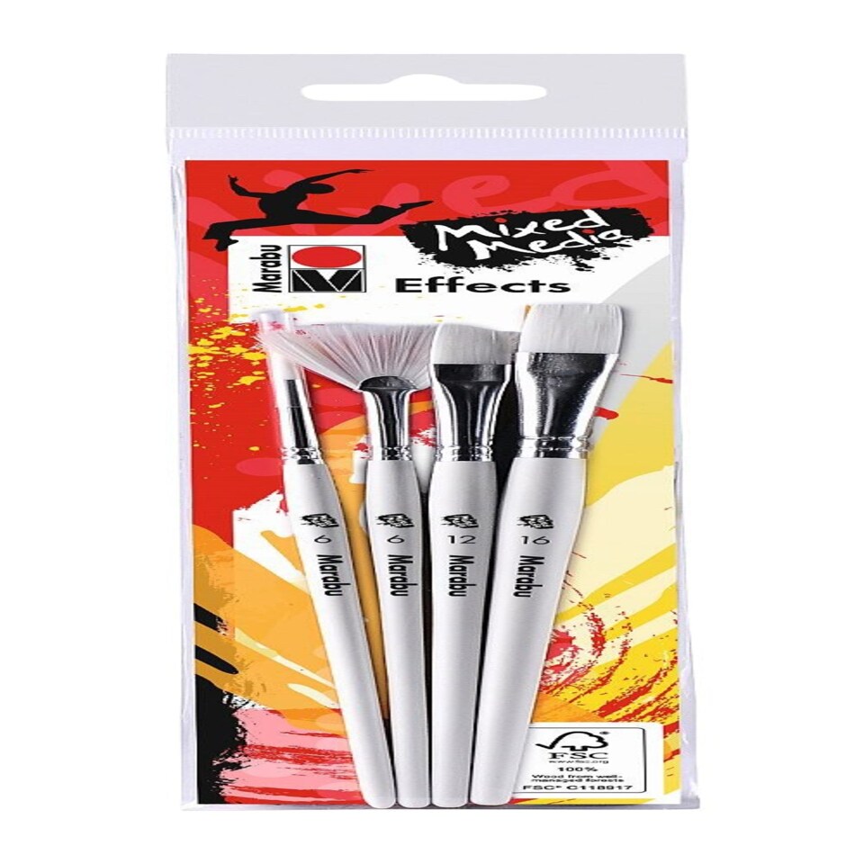 image 1 of Marabu Effects Brush Set - Marabu - MR197000000200