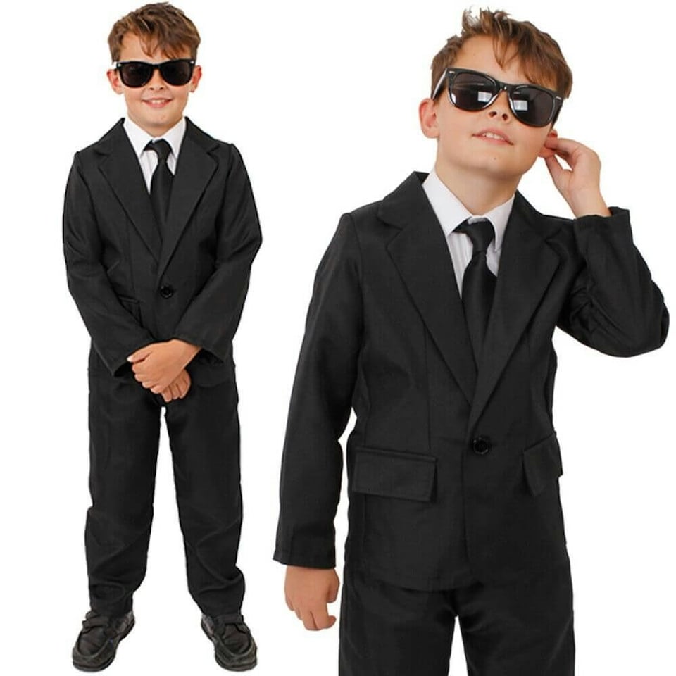 image 1 of Alien Hunter Costume Black | L