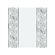 image 1 of Egyptian Pattern Splash Back | White