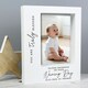image 2 of Personalised 'Truly Blessed' Naming Day 5x7 Box Photo Frame White | One Size