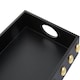 image 5 of Interiors by Premier Frida Black Tray Black