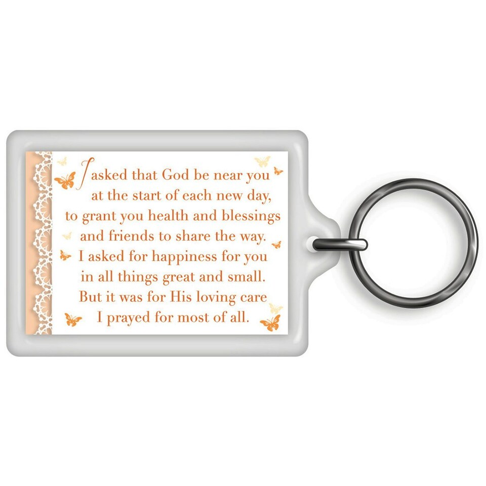 image 1 of Today I Said A Prayer For You Celebrity Style World's Best Keyring