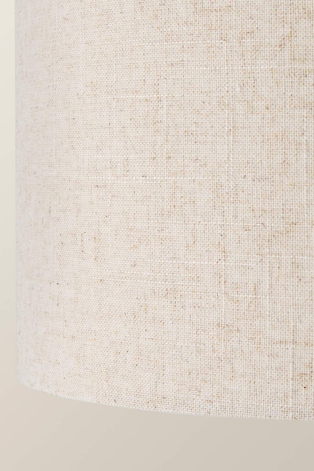 image 1 of ValueLights Reni Medium Fabric Linen Easy Fit Pendant Lamp Shade