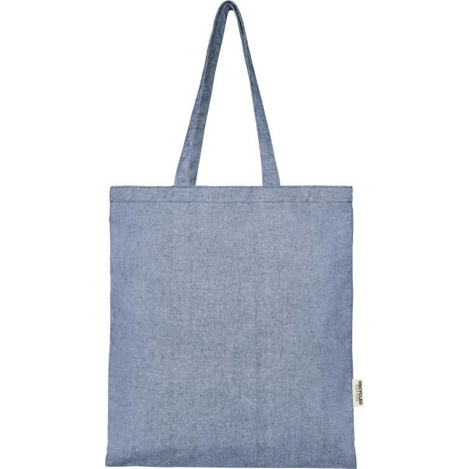 image 1 of Pheebs Recycled Tote Bag - Heather Blue - One Size Blue