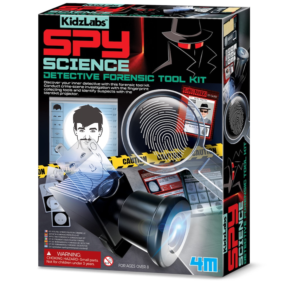 image 1 of Kidzlabs - Detective Forensic Tool Kit